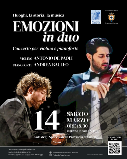 Concerto per violino e pianoforte di Polimnia