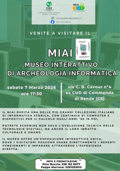 Visita al MIAI dei VAS