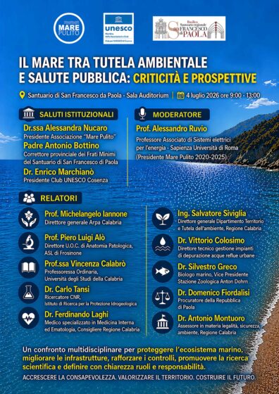 Mare Pulito. Convegno a Paola