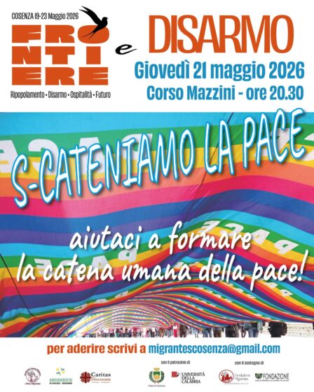 Flash mob per la pace a Cosenza