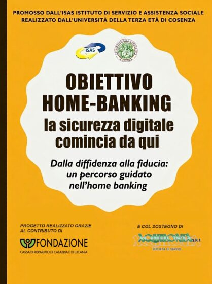 Si conclude il progetto “Obiettivo home banking”