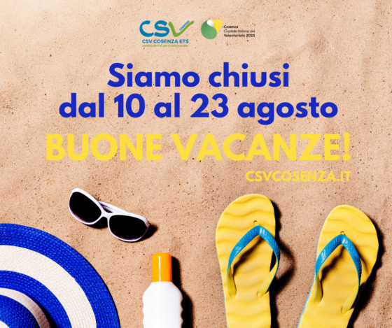Chiusura estiva