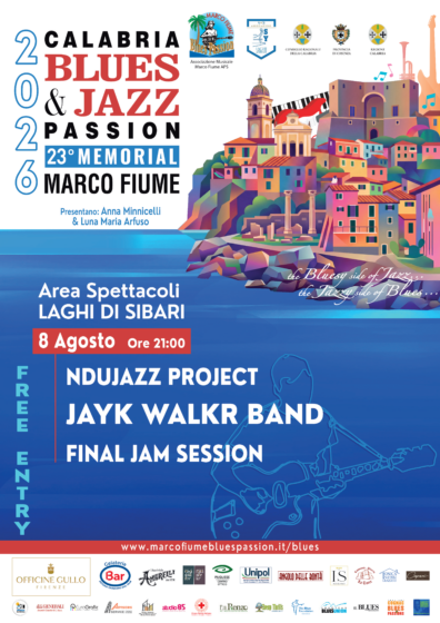 Seconda serata del Calabria Blues & Jazz Passion – Memorial Marco Fiume