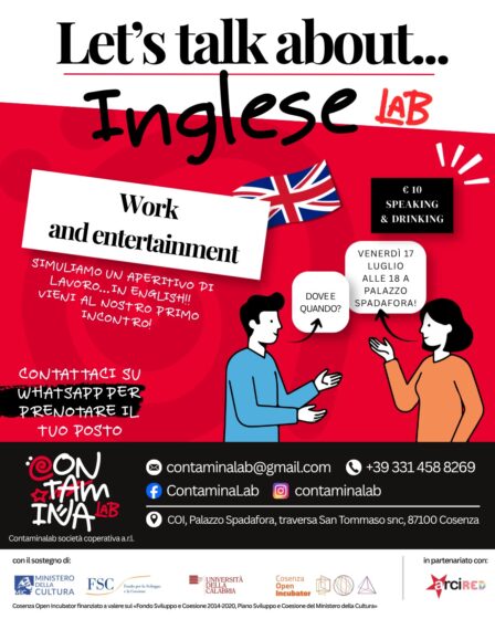 Speaking in inglese con Contaminalab