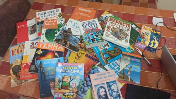 Donazione libri scolastici e non