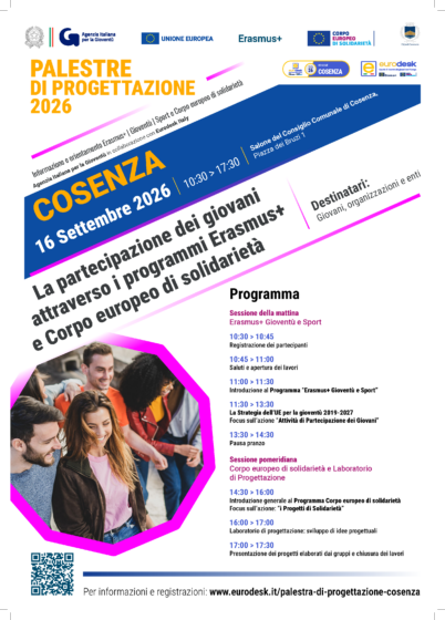 Cosenza ospita la palestra di progettazione