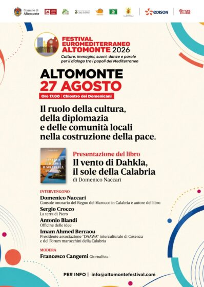 Altomonte. Presentazione libro “Dakhla – Calabria”