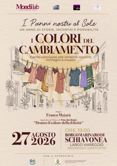 “I colori del cambiamento”: a Schiavonea si conclude rubrica “I panni nostri al sole”