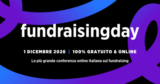 Fundraising Day. Evento online gratuito di raccolta fondi