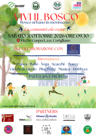 “Vivi il Bosco”, iniziativa a Corigliano